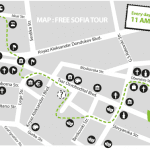 Walking Tour Map 1 | Ice India | Corporate Event Management & Mice Travel Agency Sofia Bulgaria Tourist Attractions