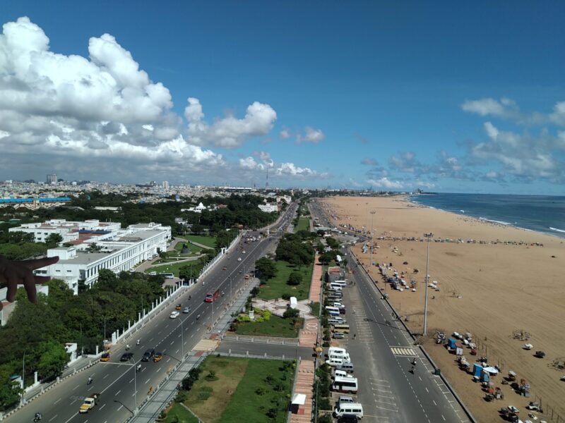 Chennai birds eye view